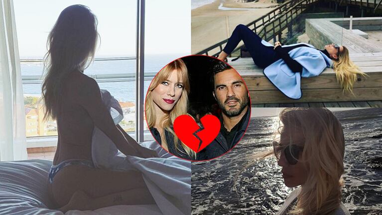 Nicole Neumann y su finde de soltera en Punta del Este (Fotos: Instagram).