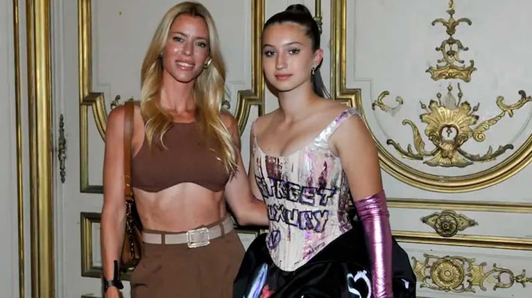 Nicole Neumann y su hija Indiana Cubero (foto: Instagram)