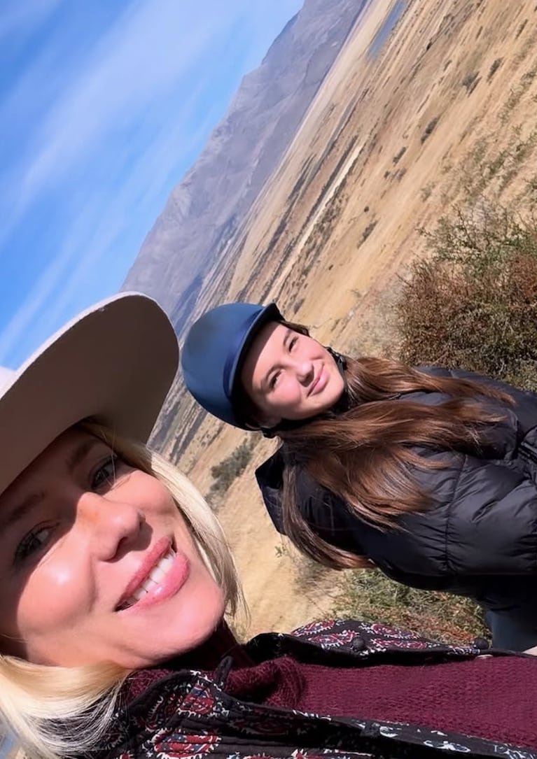 Nicole viajó a la Patagonia. Foto: IG | nikitaneumannoficial