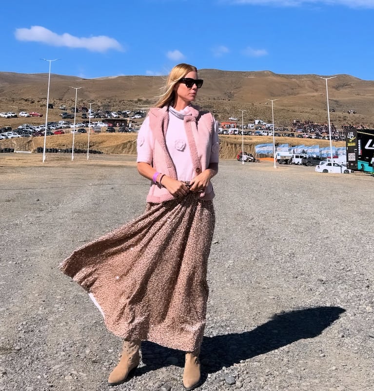 Nicole viajó a la Patagonia. Foto: IG | nikitaneumannoficial