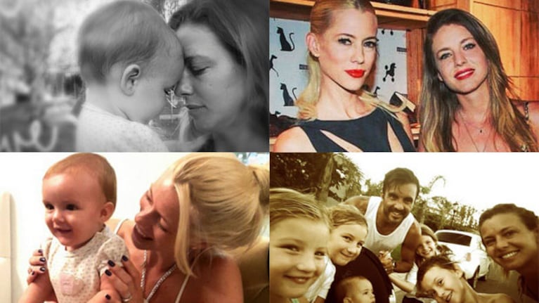 Nicole y Geraldine Neumann, unidas tras la pelea que duró años (Fotos: Instagram).