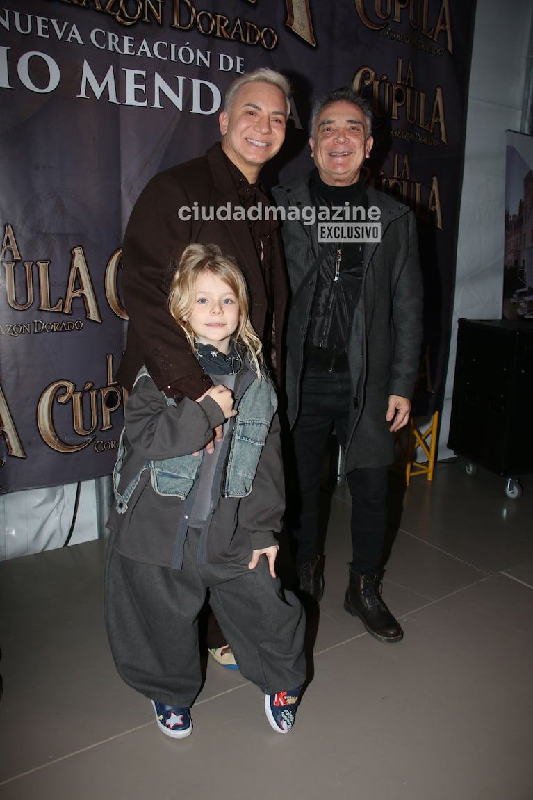 Nito Artaza en el estreno de Flavio Mendoza, La Cúpula (Foto: Movilpress).