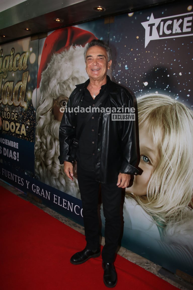Nito Artaza en el estreno de Una Mágica Navidad (Foto: Movilpress).