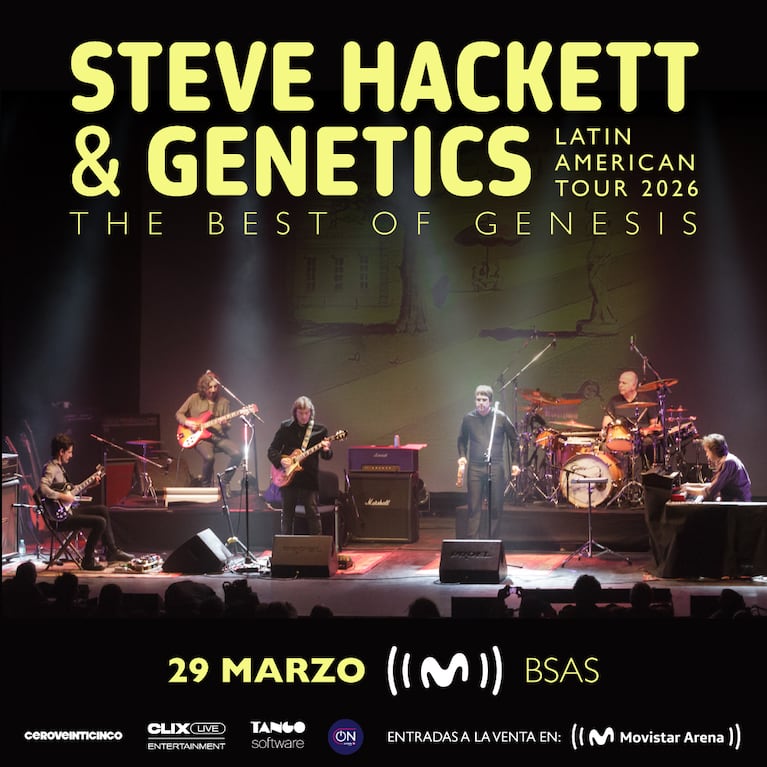 ¡No te pierdas la oportunidad de ver al legendario Steve Hackett en Latinoamérica!
