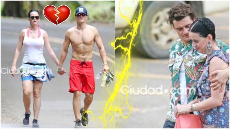¿No va más? Orlando Bloom y Katy Perry se separaron (Fotos: archivo Ciudad.com - Grosby Group)