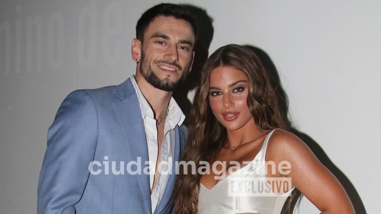 Noa Kirel y Agustín Bernasconi estrenaron su nueva serie (Foto: Movilpress).