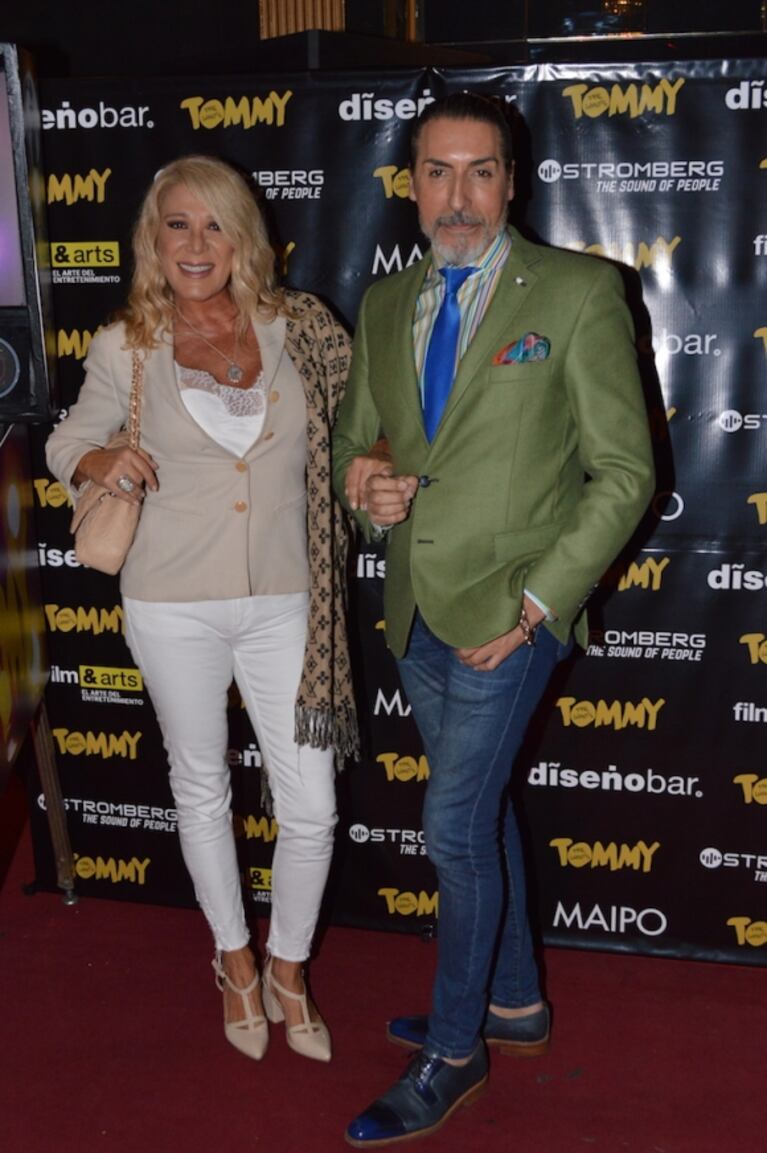 Noche de amigos famosos en el estreno de Tommy, la ópera rock dirigida por Diego Ramos