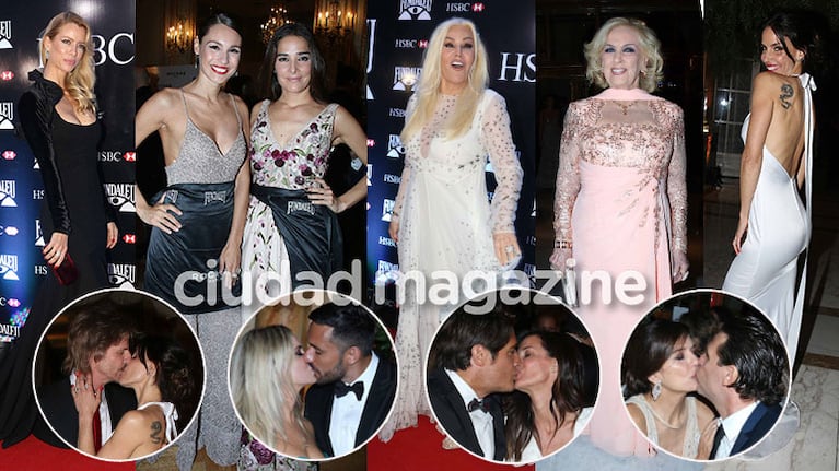 ¡Noche de besos y solidaridad! Celebrities, diosas y parejitas en la gala anual de Fundaleu