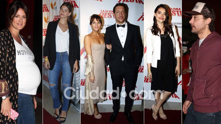 ¡Noche de cine! Famosos y parejitas en la premiere de la película de Nico Vázquez. (Foto: Movilpress)