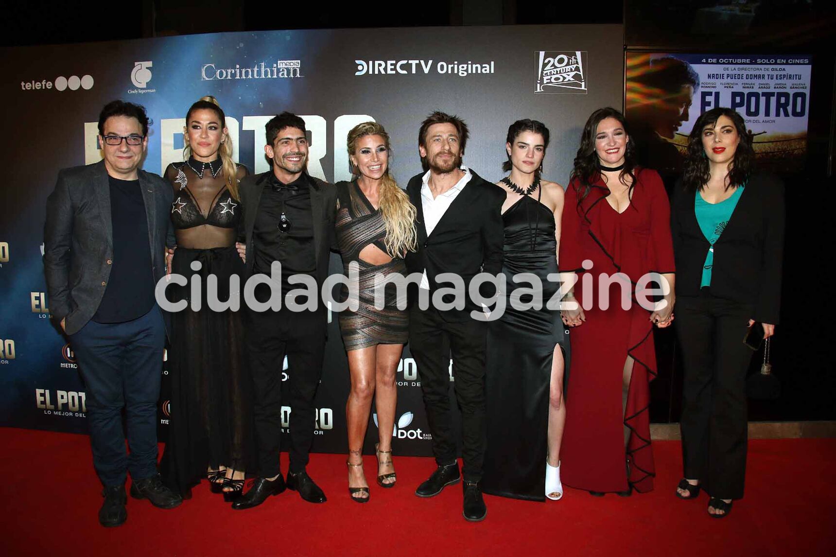 Noche de famosos en el estreno de El Potro. (Foto: Movilpress)
