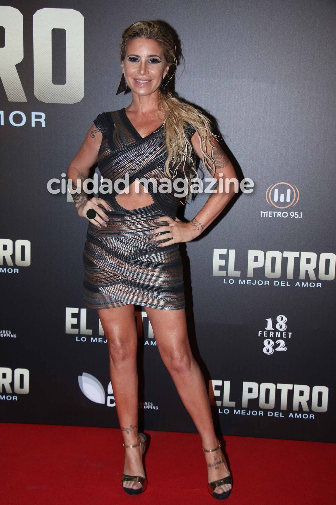 Noche de famosos en el estreno de El Potro. (Foto: Movilpress)