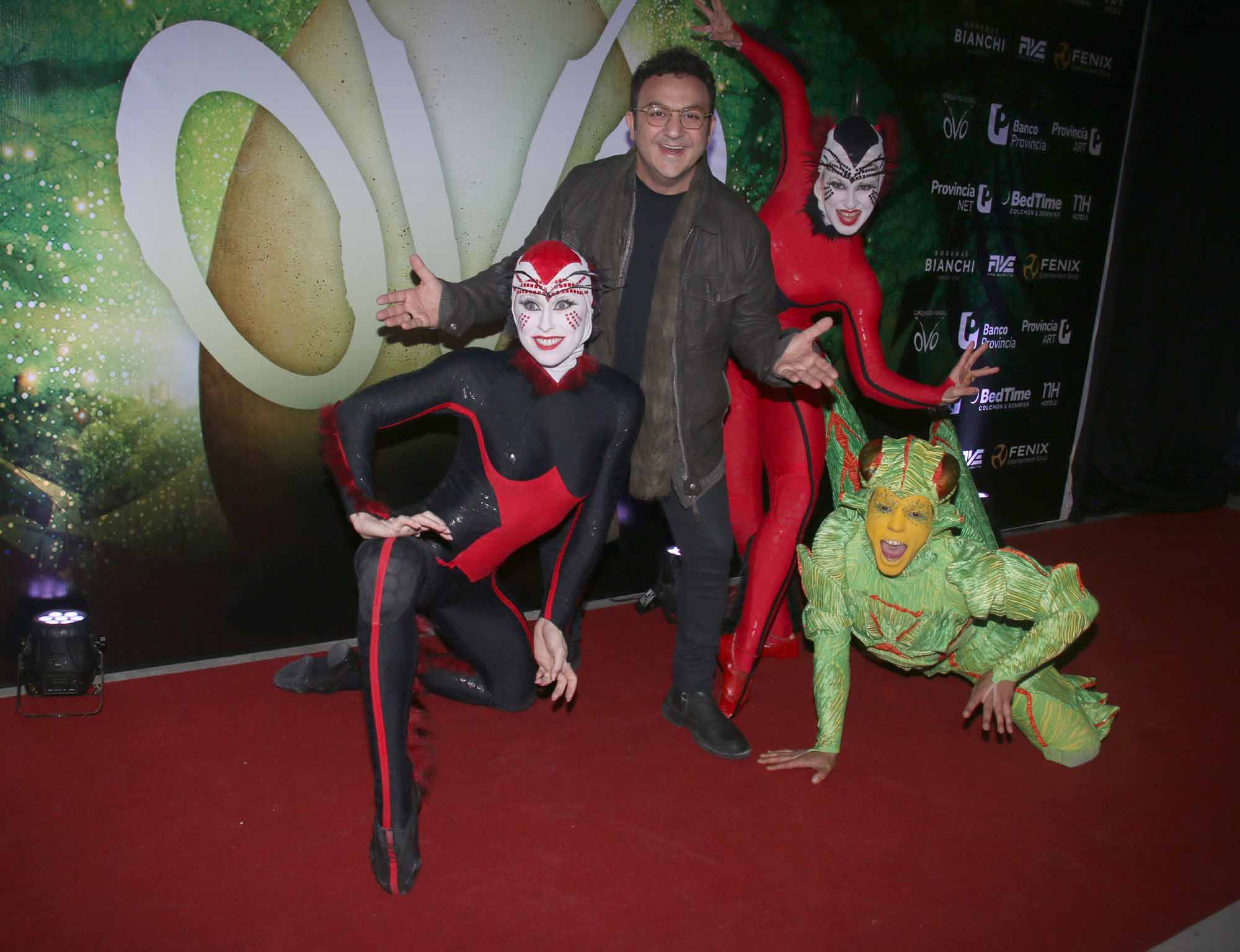 Noche de famosos en el estreno del Cirque du Soleil: ¡espiá sus looks otoñales! (Foto: Movilpress)