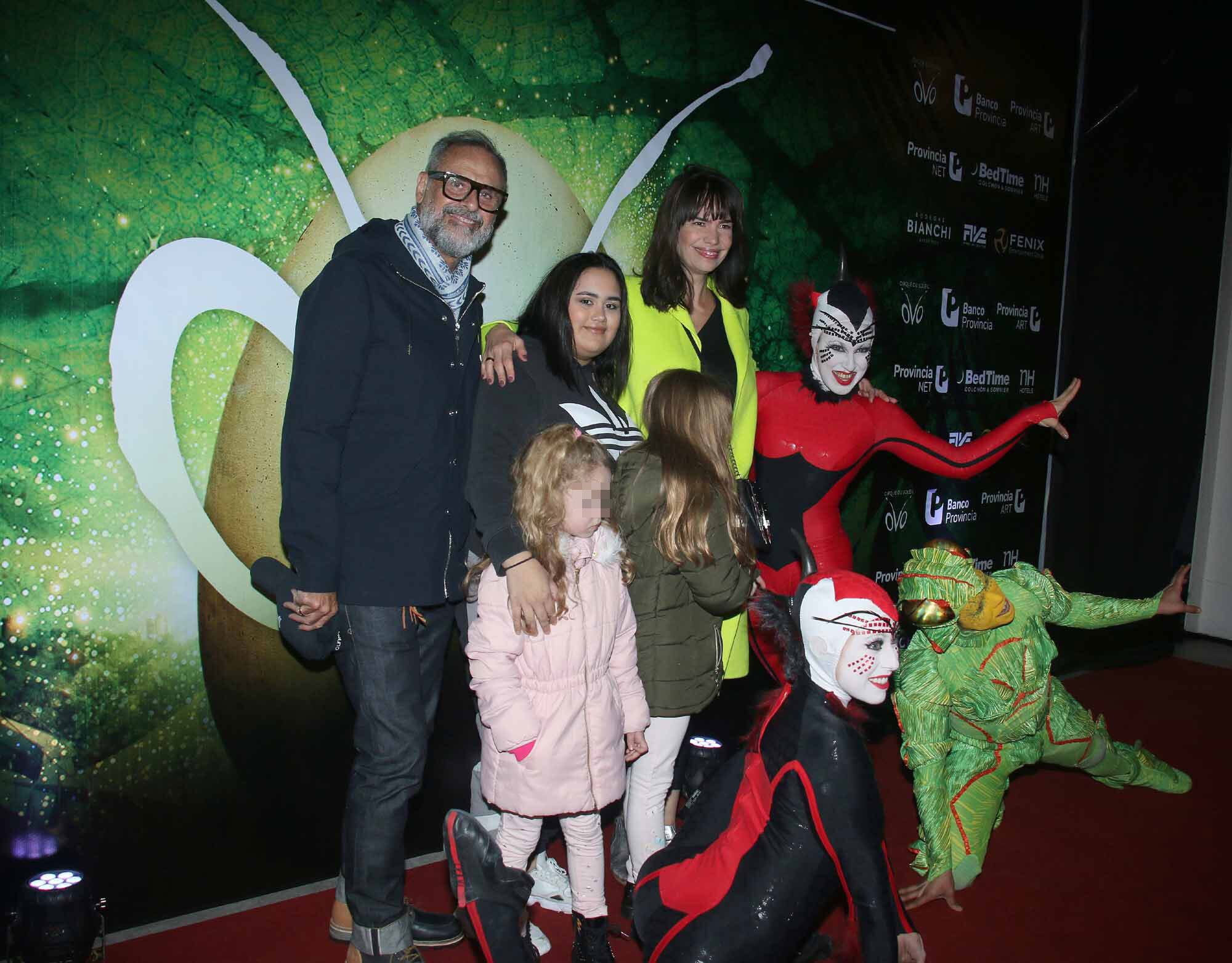 Noche de famosos en el estreno del Cirque du Soleil: ¡espiá sus looks otoñales! (Foto: Movilpress)
