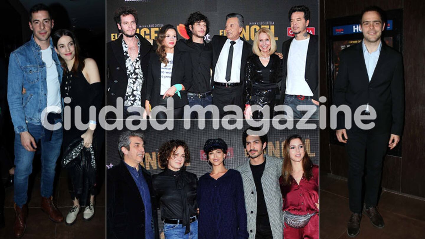 ¡Noche de looks! El clan Ortega, la familia Darín y muchos famosos en la avant premiere de El Ángel. (Foto: Movilpress)