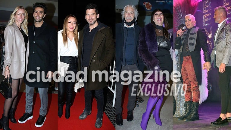 Noche de parejitas de famosos enamoradas en la función de prensa de Bendito tu eres