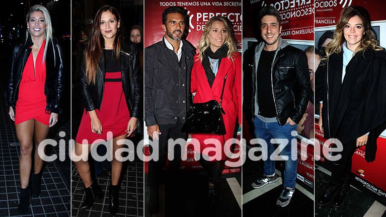 ¡Noche de teatro! Famosos y parejitas en la calle Corrientes: ¡espiá sus looks otoñales!