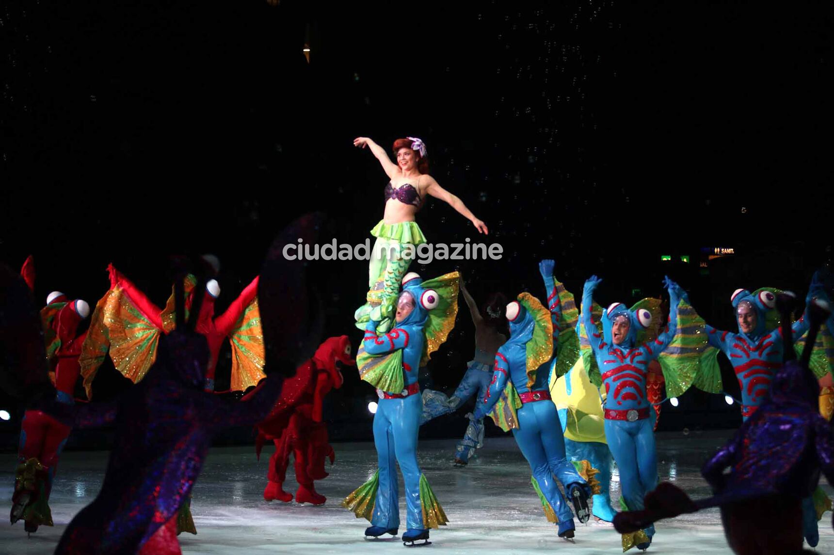 Noche en familia y muchas estrellas en el estreno de Disney On Ice. (Foto: Movilpress)
