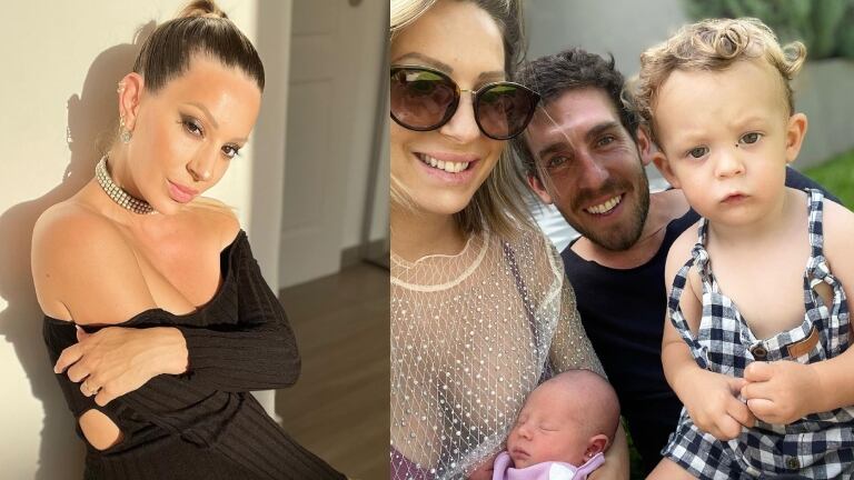 Noelia Marzol, a corazón abierto, sobre lo difícil que fue tener un bebé prematuro (Fotos: Instagram)