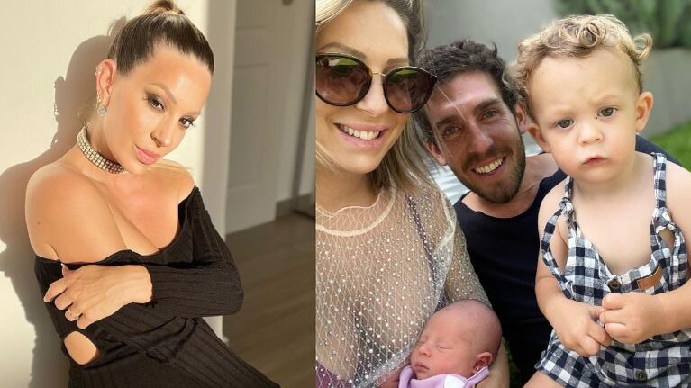 Noelia Marzol, a corazón abierto, sobre lo difícil que fue tener un bebé prematuro (Fotos: Instagram)