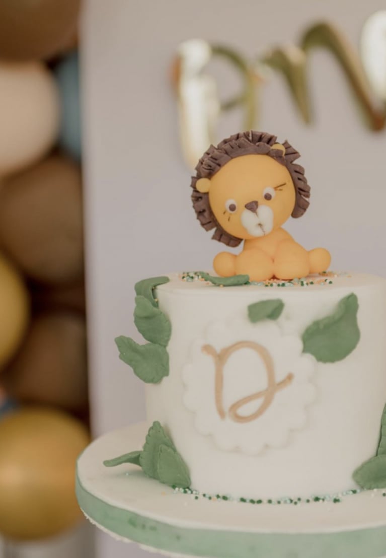 Noelia Marzol compartió las dulces fotos del primer cumple de su hijo: "Te amamos"