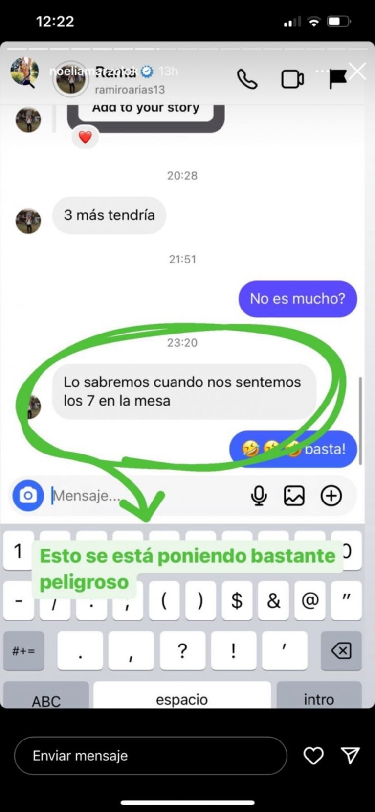 Noelia Marzol le preguntó a su marido si tendría más hijos con ella y su respuesta sorprendió