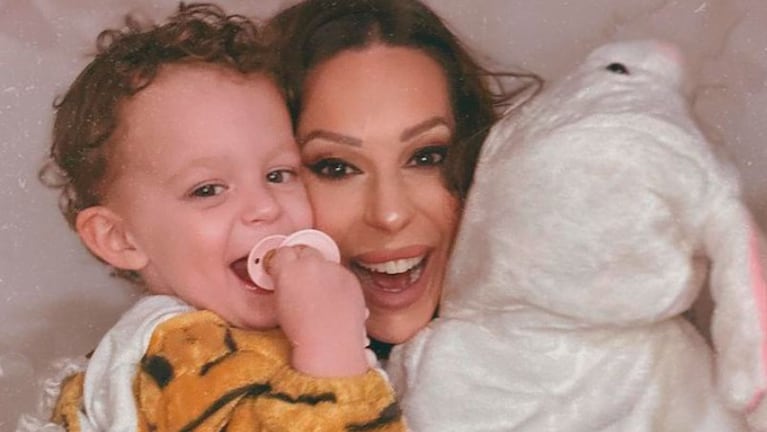 Noelia Marzol mostró el golpazo que se dio su hijo Donatello: “Va bajando, ponele” | Créditos: Instagram @noeliamarzolok