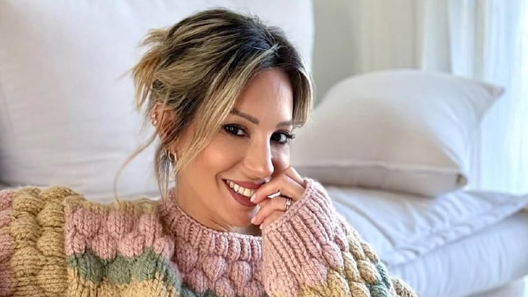 Noelia Marzol mostró su nuevo emprendimiento en una íntima foto con su marido