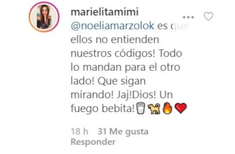Noelia Marzol y su fuerte cruce con un seguidor que se desubicó en un posteo hot: "Un poco de respeto, ¿dale?"