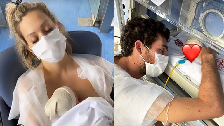 Noelia reveló que su bebé está en neonatología.