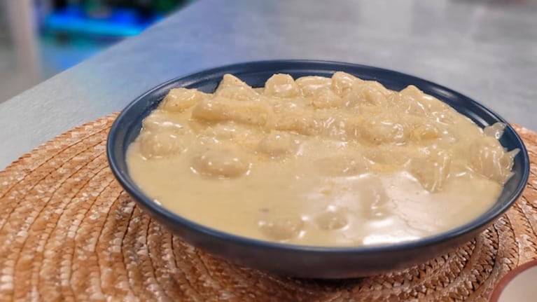 Ñoquis de papa con salsa tres quesos, una receta para triunfar. Foto: Cucinare TV