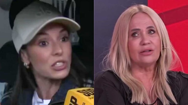 Nora Colosimo, la madre de Wanda Nara, y Josefina "China" Ansa (Fotos: capturas América TV)