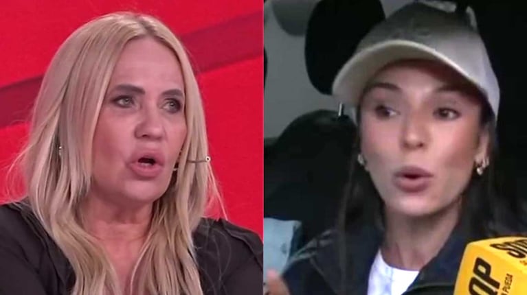 Nora Colosimo, la madre de Wanda Nara, y Josefina "China" Ansa (Fotos: capturas América TV)