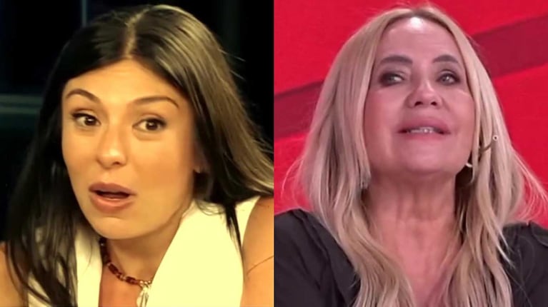 Nora Colosimo, la madre de Wanda Nara, y Josefina "China" Ansa (Fotos: capturas América TV y Infobae TV)