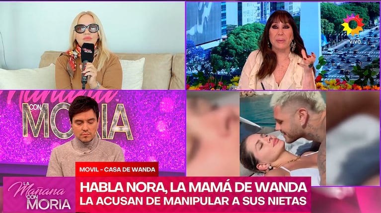 Nora Colosimo reveló si aceptaría a la China Suárez si llegara la paz entre Wanda y Mauro Icardi