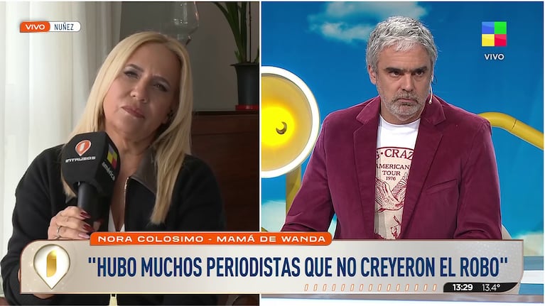 Nora Colosimo y Camilo García.