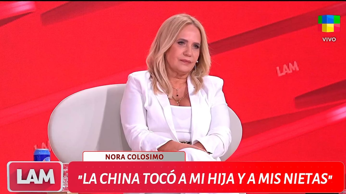 Cómo definió Nora Colosimo a la China Suárez en LAM: "Es una mala palabra"  | Ciudad Magazine
