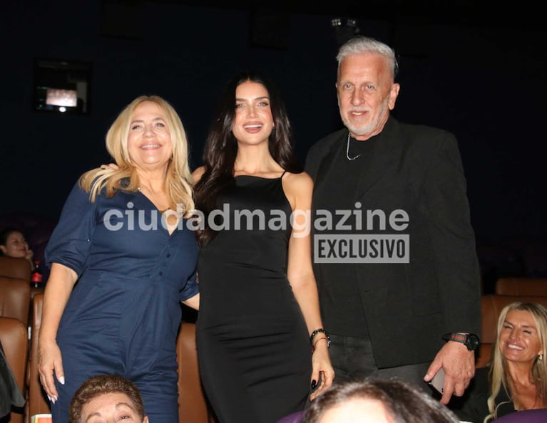 Nora Colosimo, Zaira y Andrés Nara (Foto: Movilpress)