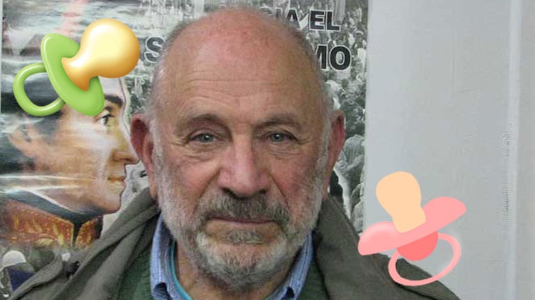 Norman Briski fue papá a los 77 años: nacieron Fidelina y Galatea
