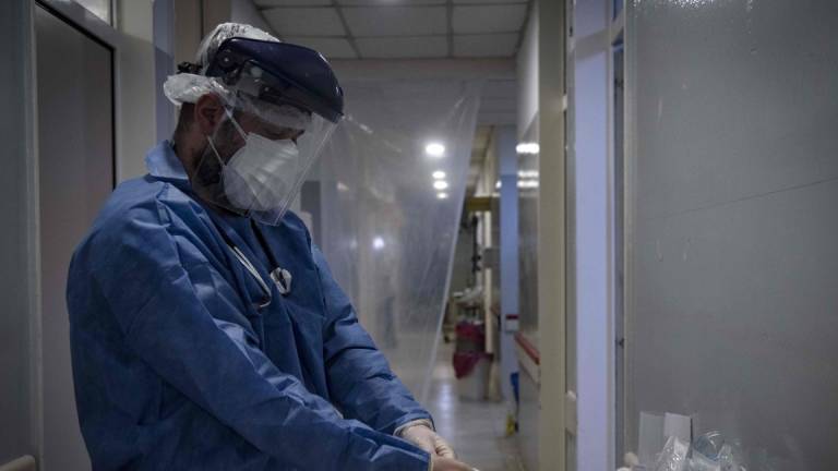 Nueva protesta de enfermeros en el centro porteño por mejora salarial y reconocimiento profesional