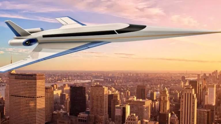 Nuevo Concorde: se trata del S-512, el avión supersónico que unirá Londres con Nueva York en dos horas