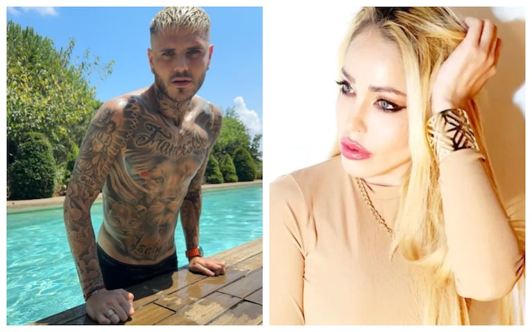 Nuevo escándalo entre Mauro Icardi y Natasha Rey | Créditos: Instagram @mauroicardi y @natasharey1