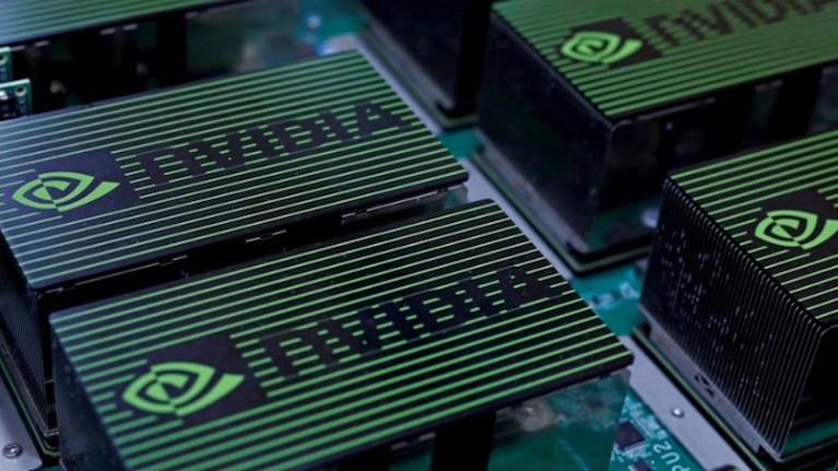Nvidia cree que la escasez de semiconductores seguirá durante la mayoría de 2022. Foto: Reuter.