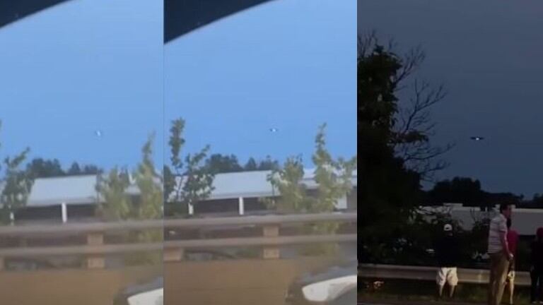 Observan un OVNI sobre el cielo de Nueva Jersey