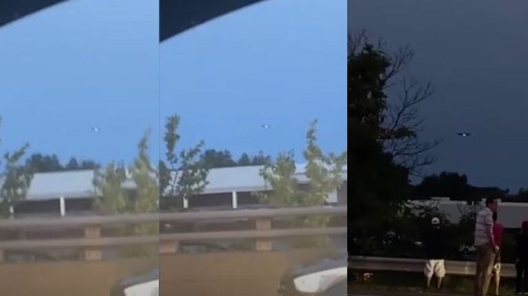 Observan un OVNI sobre el cielo de Nueva Jersey