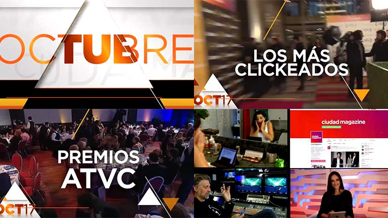 Octubre en Ciudad Magazine TV.