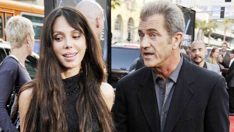Oksana Grigorieva y Mel Gibson. (Foto: Web)