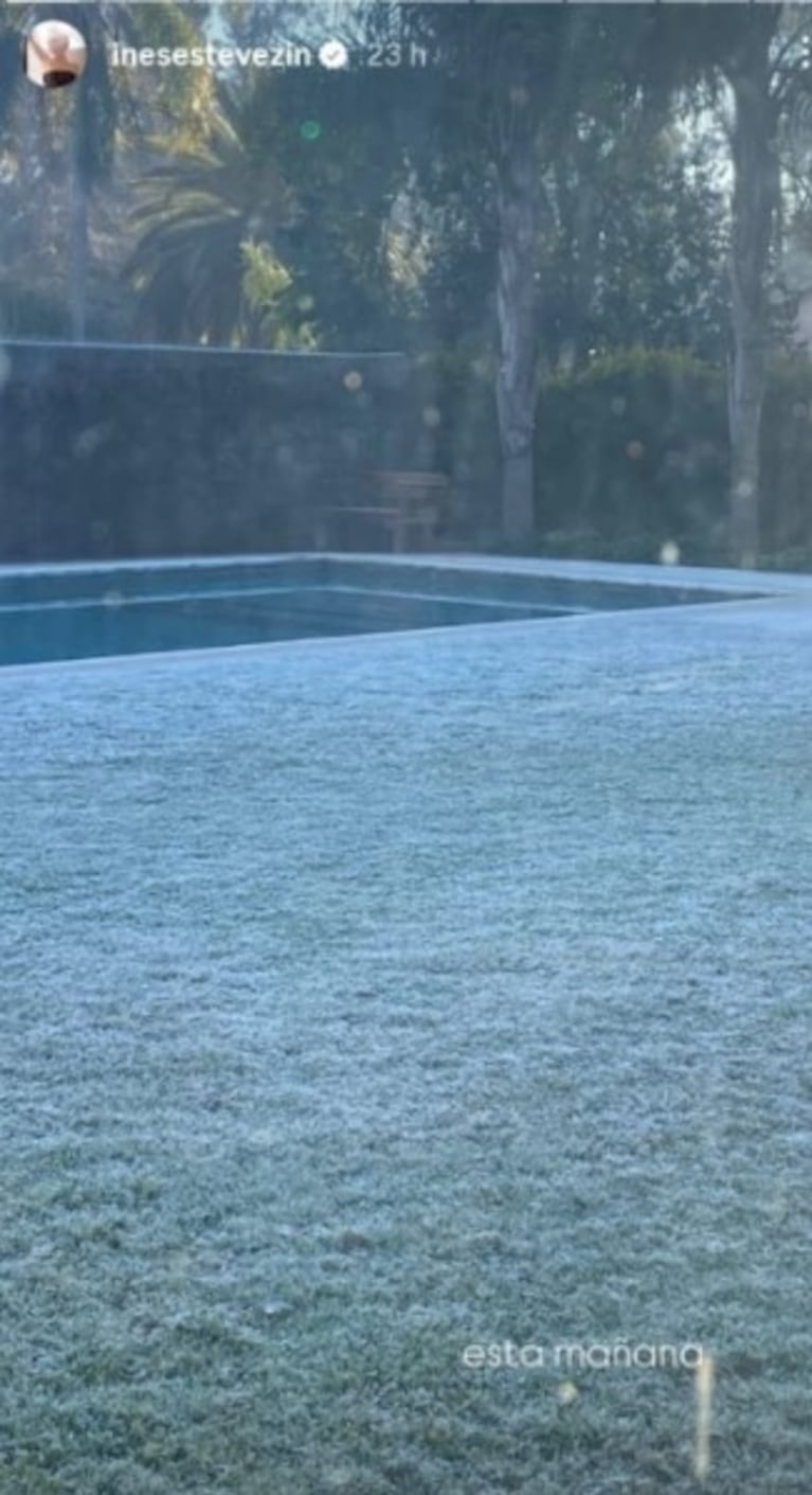 Ola polar en Argentina | Créditos: Instagram @inesestevezin