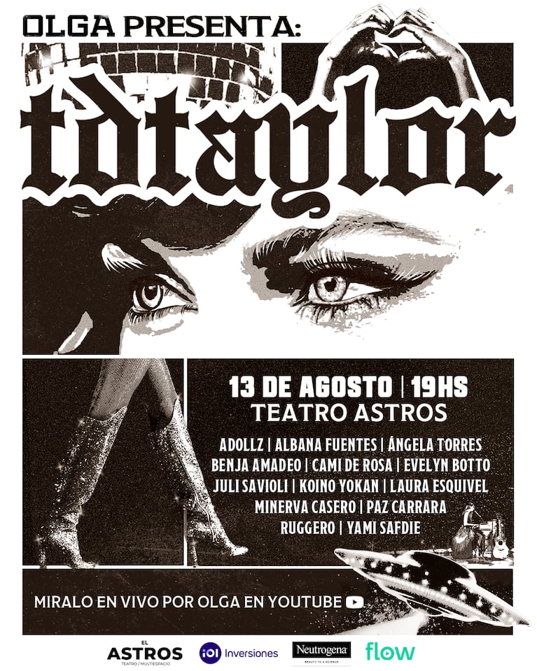 Olga presenta homenaje a Taylor Swift a beneficio de la Casa Cuna: cuándo y cómo ver en VIVO