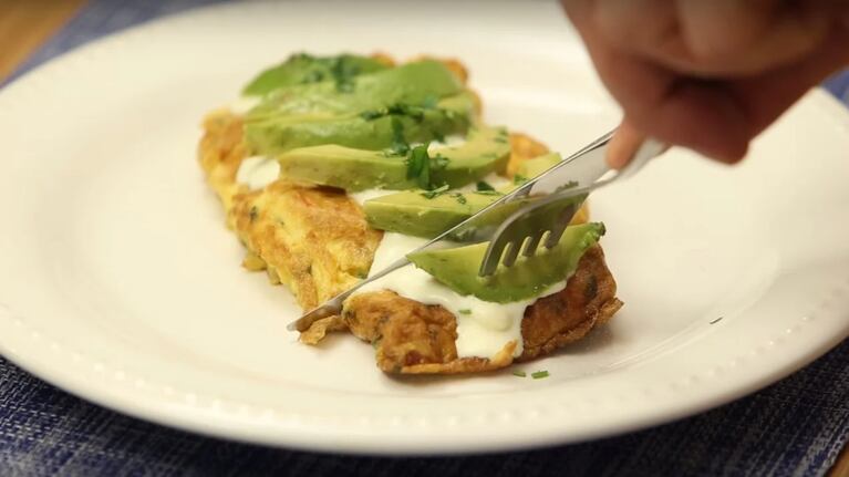 Omelette de langostinos: una combinación elegante y deliciosa