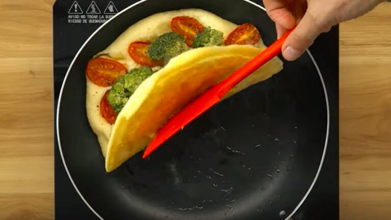 Omelette súper esponjoso: el secreto de una receta única